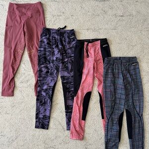 Equestrian Leggings Set - Multicolor